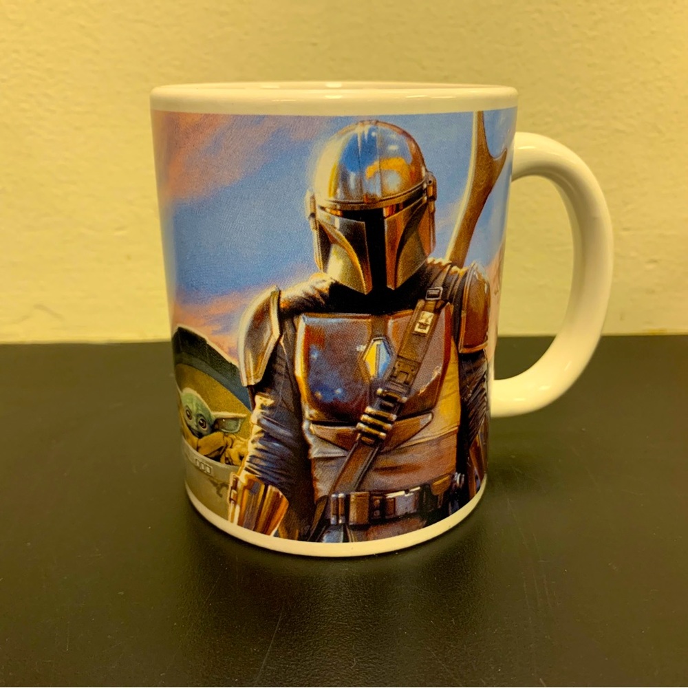 Star Wars the Mandalorian and Grogu the Child Ceramic Coffee Mug